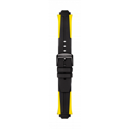 Uhrenarmband Tissot T1114173744100 T603040819 Silikon 18mm